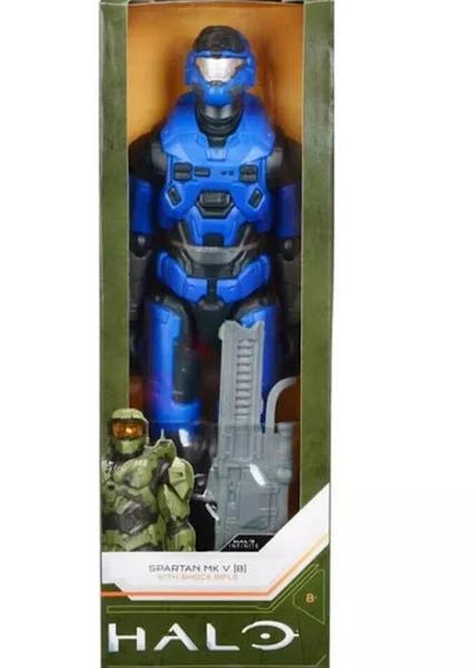 Halo Infinite Spartan MK V [B] with Shock Rifle 12" Action Figure