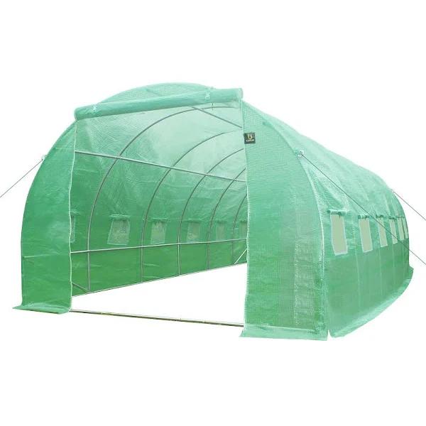 Livsip Greenhouse 6x3x2M Walk in Green House Plant Tunnel