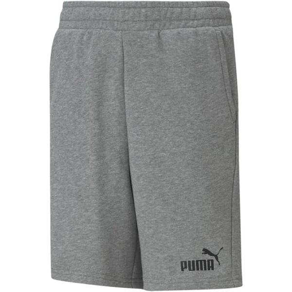 Essentials Youth Sweat Shorts in Medium Gray Heather, Size 3T, Cotton/Polyester by Puma