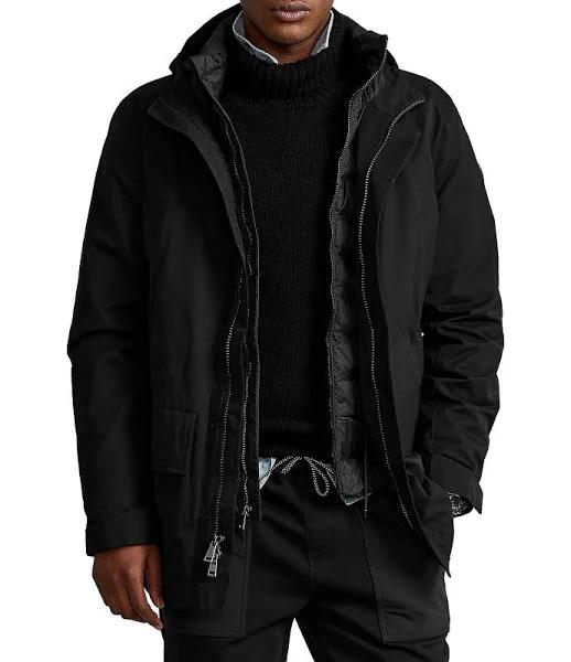 Polo Ralph Lauren Black Two-in-one Jacket Set