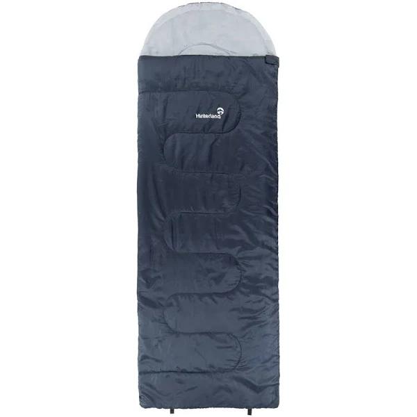 Hinterland Ranger Hooded Sleeping Bag - Blue