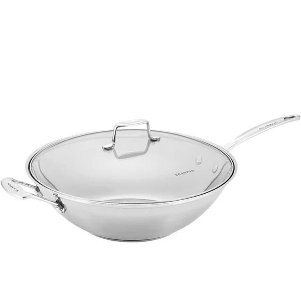 Scanpan Impact 36cm Wok with Lid