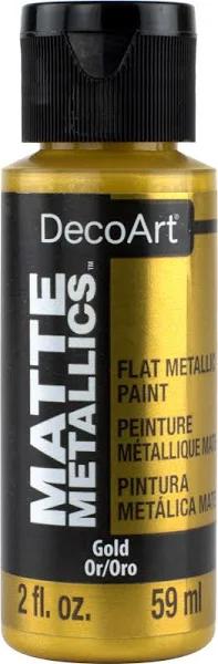 Americana Acrylic Matte Metallics 2oz Gold