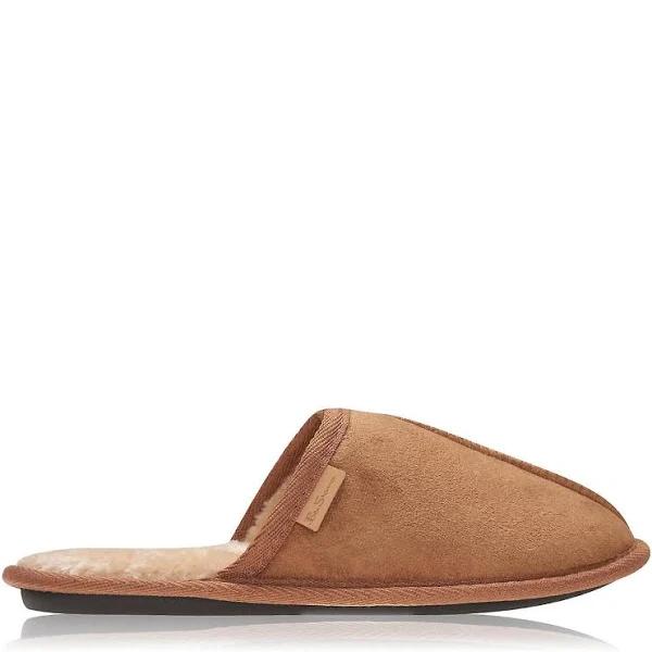 Ben Sherman Mule Slippers in Tan - ASOS Outlet