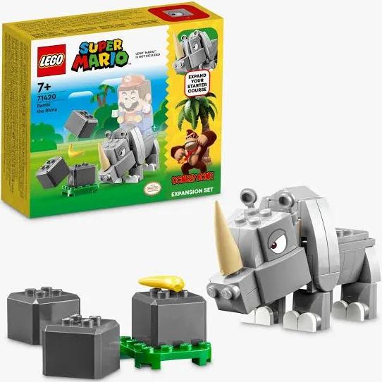 LEGO 71420 Rambi The Rhino Expansion Set - Super Mario