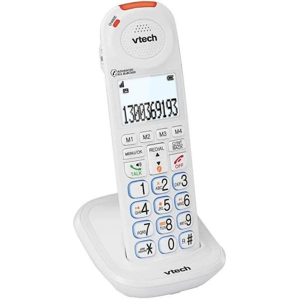 VTech 20450E Careline DECT Cordless Handsfree Home Handset/Speakerphone NBN/Wifi