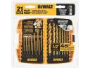 DeWalt DW1361 Titanium Pilot Point Drill Bit Set