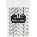 Paper Straws Bright Pink