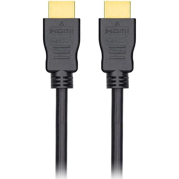 Crest HDMI Cable With Ethernet 5m - Black