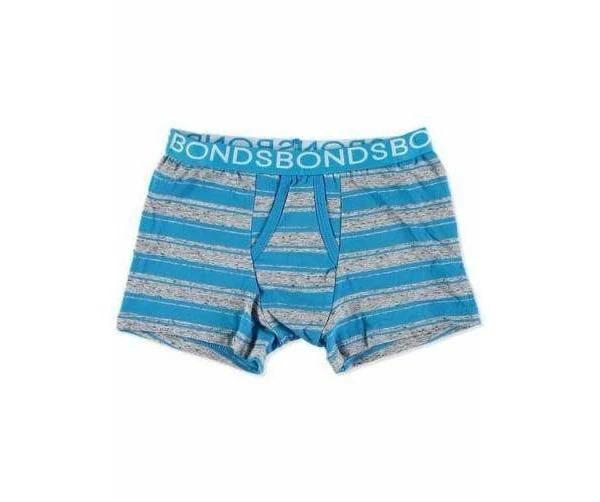 Bonds Boys Fit Trunk Underwear Boyleg Wideband Black Blue White Orange