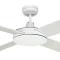 Lifestyle Ceiling Fan With CCT Led Light - White 52"