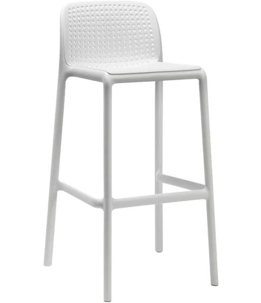 Buy Lido Bar Stool - White by Nardi | Fast Shipping Australia - White