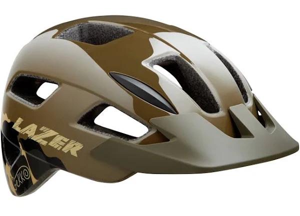 Lazer Helmet - Gekko Dark Green Camo Kids Unisize