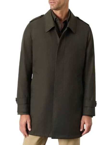 MJ Bale Ombrone Trench Carcoat in Green 46