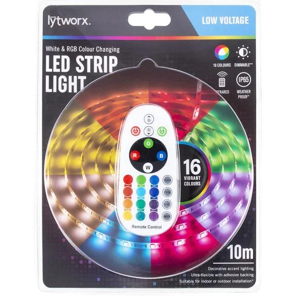 Lytworx 10m RGB and White LED Strip Light