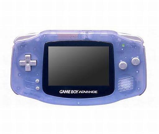 Game Boy Advance Body (Milky Blue) (Condition : Body Only, Body Condition Difficult)