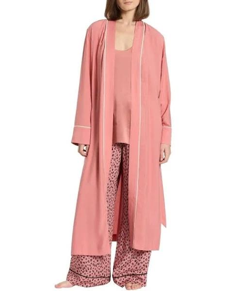 David Lawrence Camille Modal Sleep Robe in Pink M/L