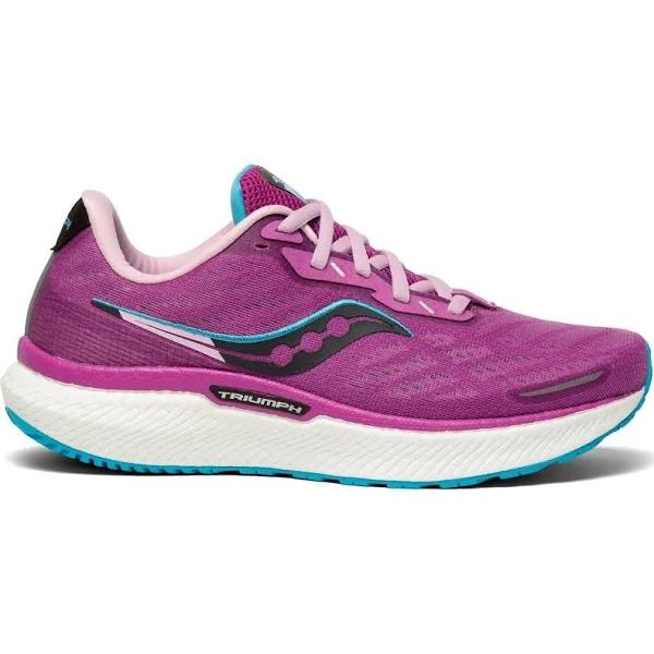 Saucony Triumph 19 Purple Womens Trainers - Size UK 9.5