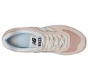 New Balance Unisex 574 Pink/White - Size 4.5