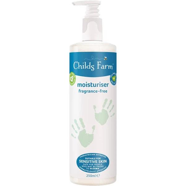 Childs Farm Moisturiser, Unfragranced, 250ml, 8.4 fl.oz