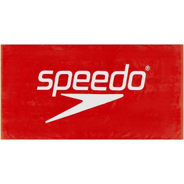 Speedo Logo Towel Red