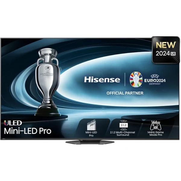 Hisense 85 Inch U8N ULED Mini Led 4K Smart TV [2024] | Retravision