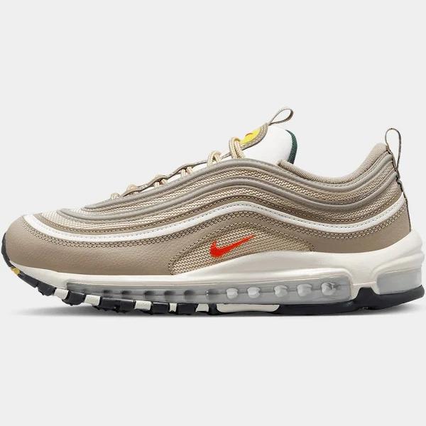 Nike Women's Air Max 97 SE Khaki/Picante Red/Sesame Sail