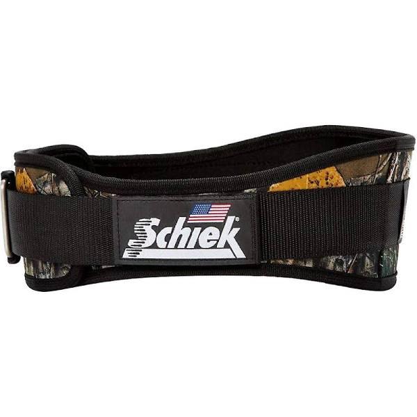 Schiek Sports Model 2004 Nylon 4 3/4" Weight Lifting Belt - Camo XL