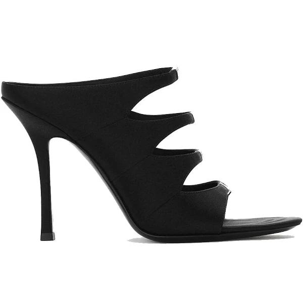 Alexander Wang Women's Lolita 105 Sandal in Satin Black