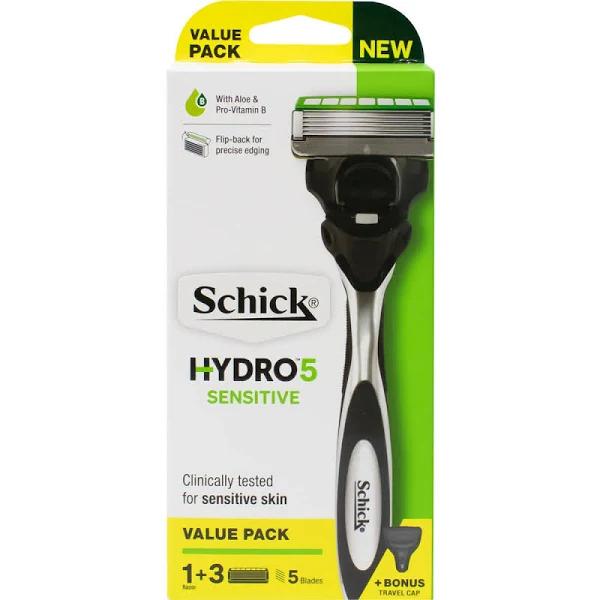 Schick Hydro 5 Sensitive Razor Kit