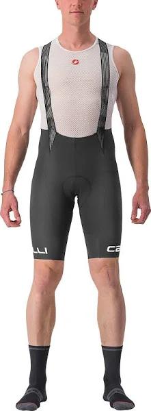 Castelli Free Aero RC Classic Bib Shorts in Black/White