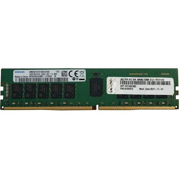 Lenovo ThinkSystem 16GB TruDDR4 2666MHz (2Rx8, 1.2V) UDIMM