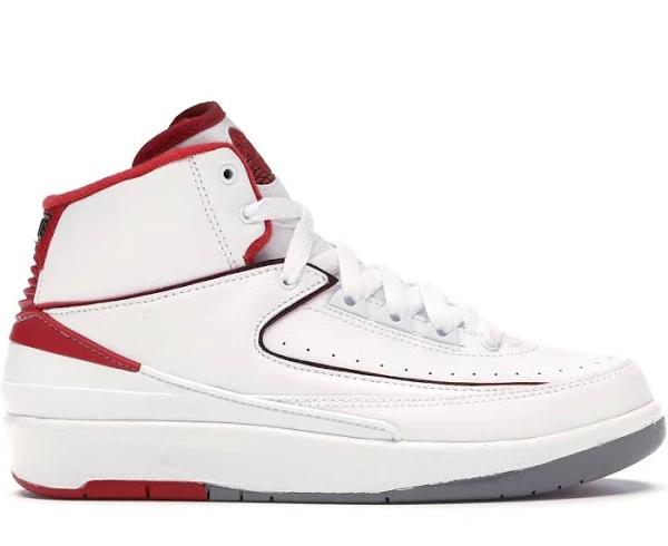 Air Jordan 2 Retro BG 'White Varsity' Shoes - Size 6Y