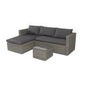 Marquee 3 Piece Bayfield Wicker Corner Sofa