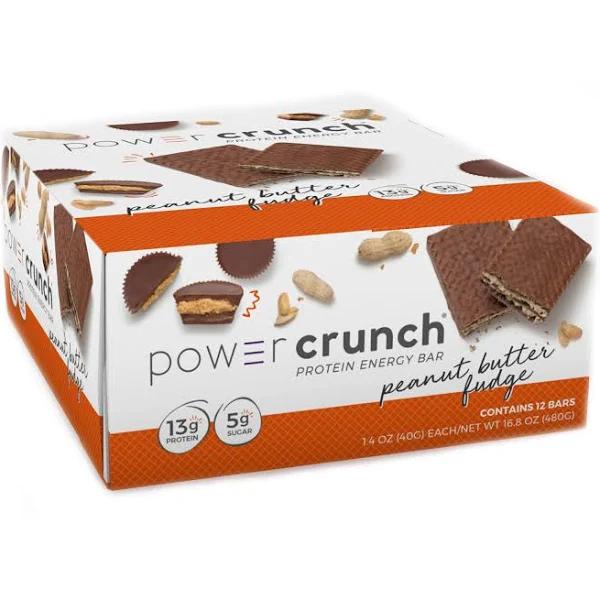 Power Crunch Protein Energy 12 Bars Peanut Butter Fudge