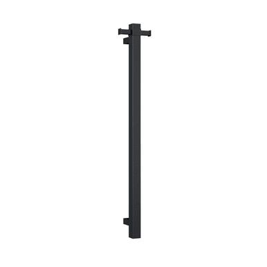 Square 12Volt Vertical Bar 900x142x100mm 30Watts with Optional Hook in Matte Black by Thermogroup