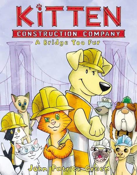 Kitten Construction Company A Bridge Too Fur by John Patrick Green