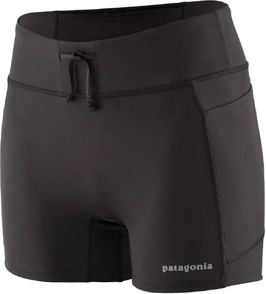 Patagonia Endless Run Shorts Womens - S / Black