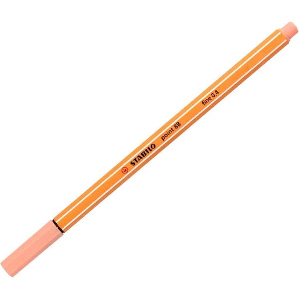 STABILO #0350560 Point 88 Fineliner Apricot - Box of 10