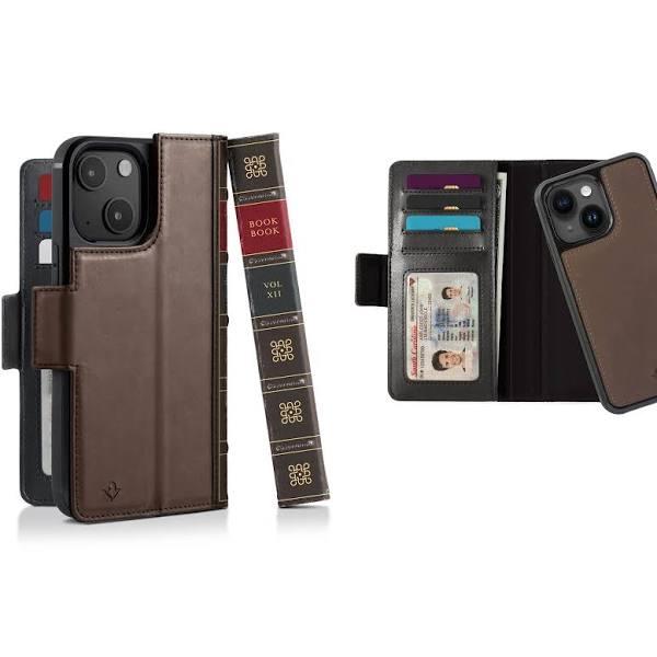 Twelve South - BookBook For iPhone 15 Plus - Brown