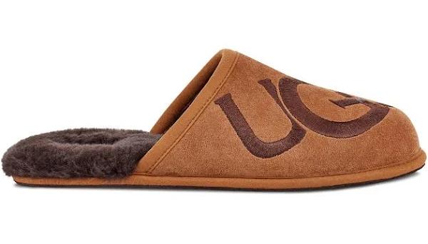 Ugg Men's Scuff Logo Chestnut / 12