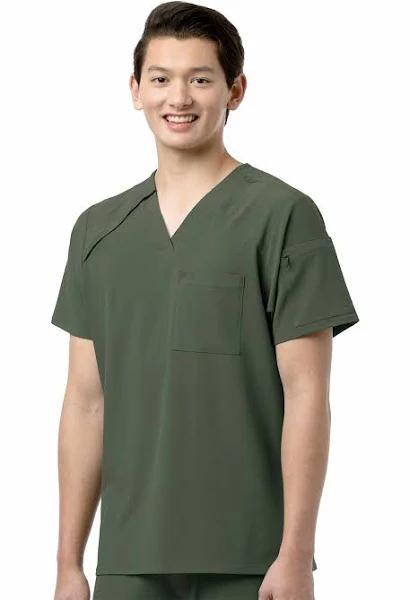 6034 WonderWink Renew Men’s EZ Zip Scrub Top