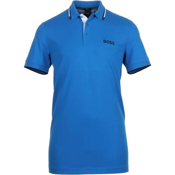 Boss Paddy Pro Polo Shirt FA24 - Mens Size Large - 50469102-461 - Blue