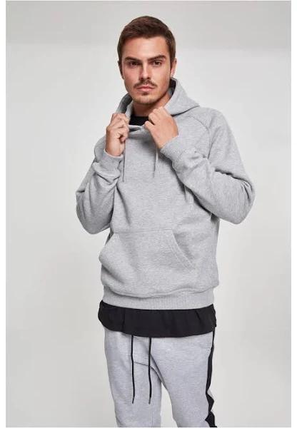 Urban Classics Heavyweight Hoody in Grey 5XL