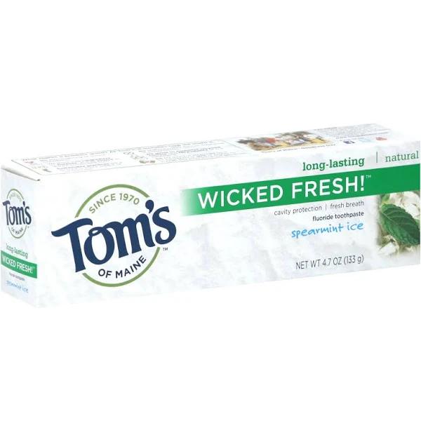 Tom's of Maine Wicked Fresh Toothpaste Spearmint Ice - 4.7 oz -