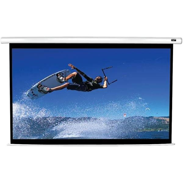 Elite Screens VMAX120XWH2 VMAX2 White Casing 120" 16:9 Motorized Electric Screen