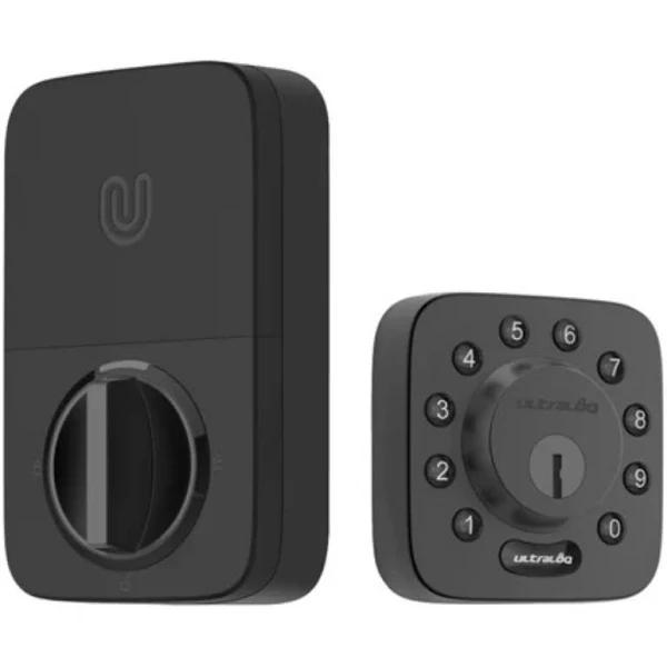 Ultraloq U-Bolt Bluetooth Enabled & Keypad Smart Deadbolt - Black