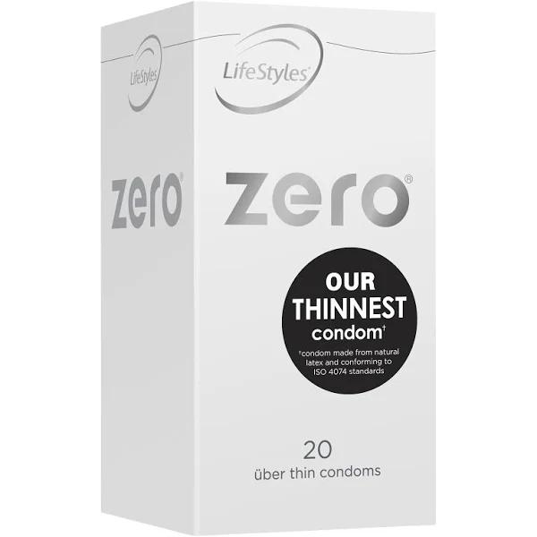 Lifestyles Condoms Zero 20 Pack