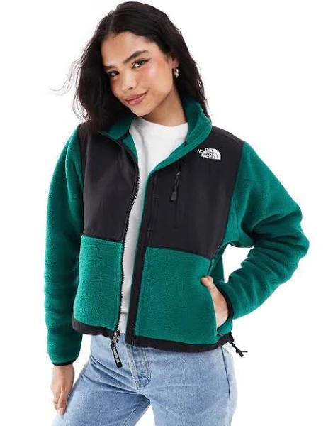 The North Face Women's Retro Denali Fleece Jacket Green Small