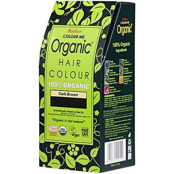 Radico Organic Hair Colour-Dark Brown - 100 GM